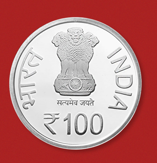 Centenary Year of Kaivalyadhama (Denomination of `100) – Proof - Folder Packing – FGCO001439 - Image 2