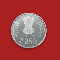 250 Years of Mazagon Dock Shipbuilders limited(Denomination of `250) Proof -Folder Packing - FGCO001614