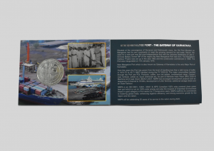 Golden Jubilee of New Mangalore Port Authority | Rs. 50 UNC Coin | 3-Fold Pack