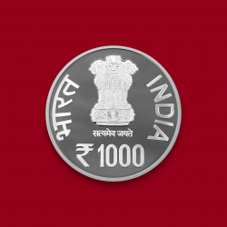 1000 Years of Naval Expedition of Emperor Rajendra Chola – I Denomination of ₹ 1000 - Wooden Packing – FGCO001929