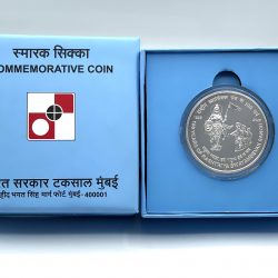 100 YEARS OF RASHTRIYA SWAYAMSEVAK SANGH -Denomination of ₹ 100 – Proof kappa box Packing – FGCO001985
