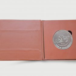 50 Years of NHPC Limited | Rs. 50 Proof Coin | Kappa Box