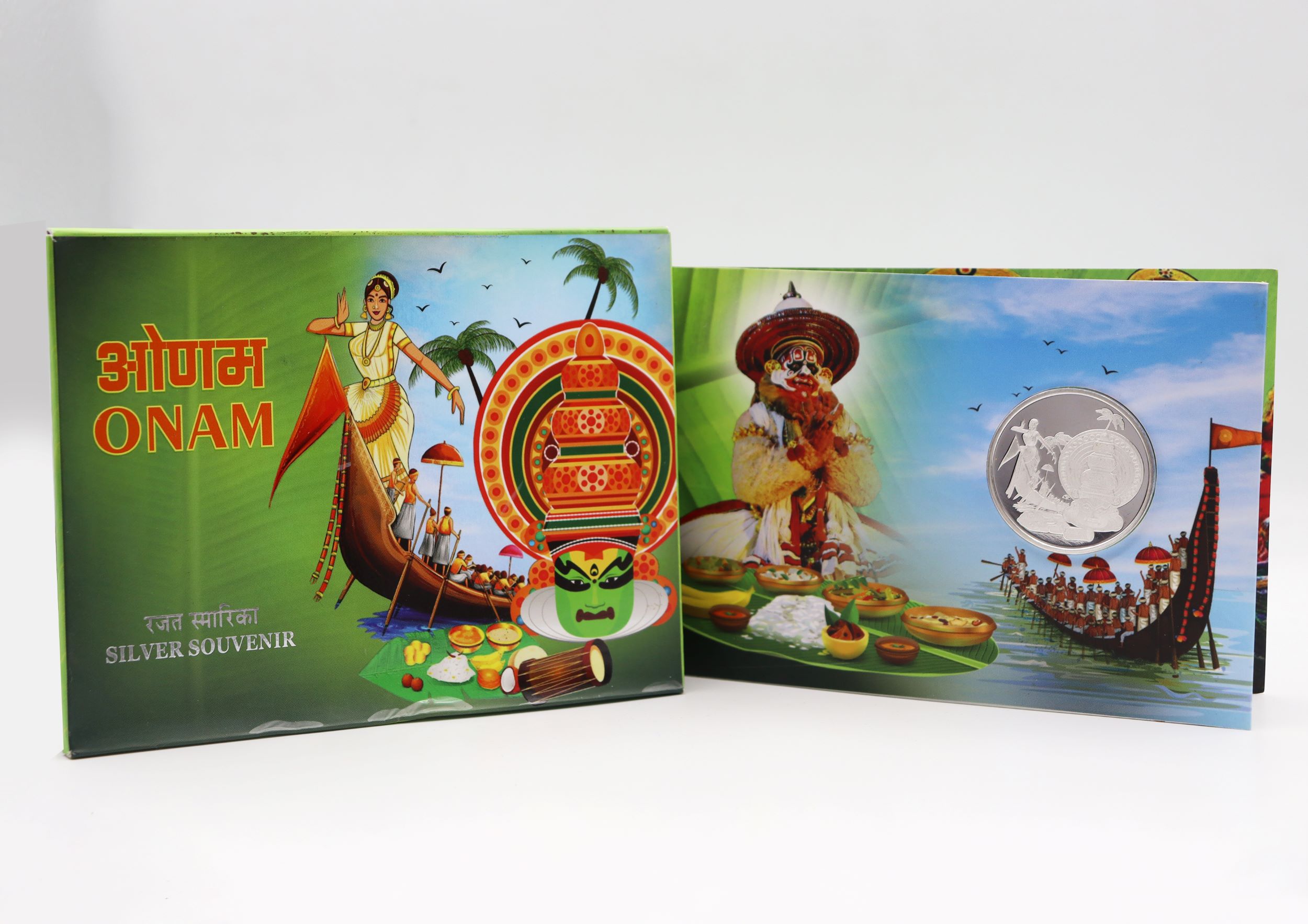 Onam Silver coin 20gm- FGSM000592