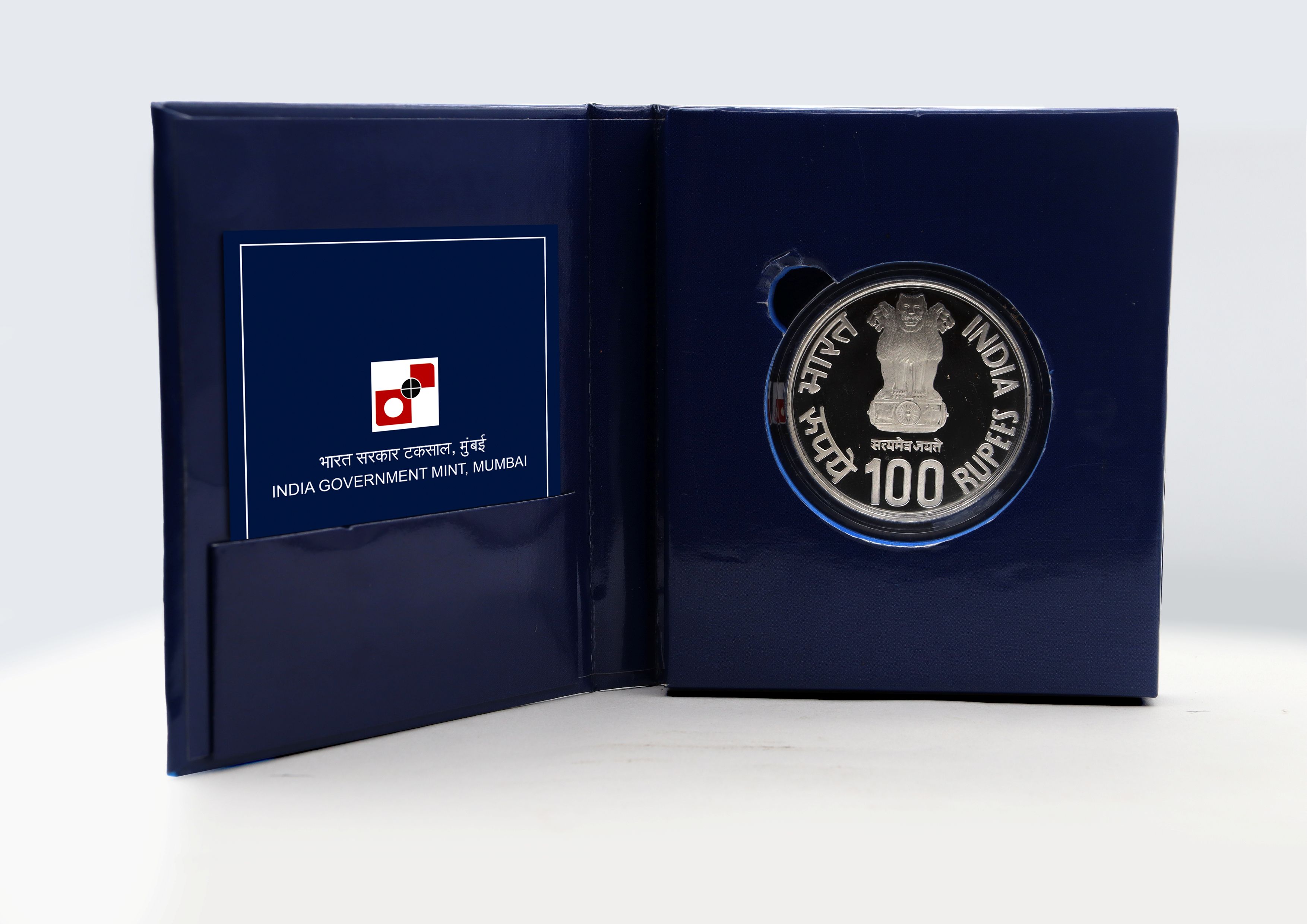 Ter Centenary of Gur-Ta-Gaddi Shri Guru Granth Sahib (Denomination of ₹ 100)-Booklet Packing - Folder Proof- FGCO002198