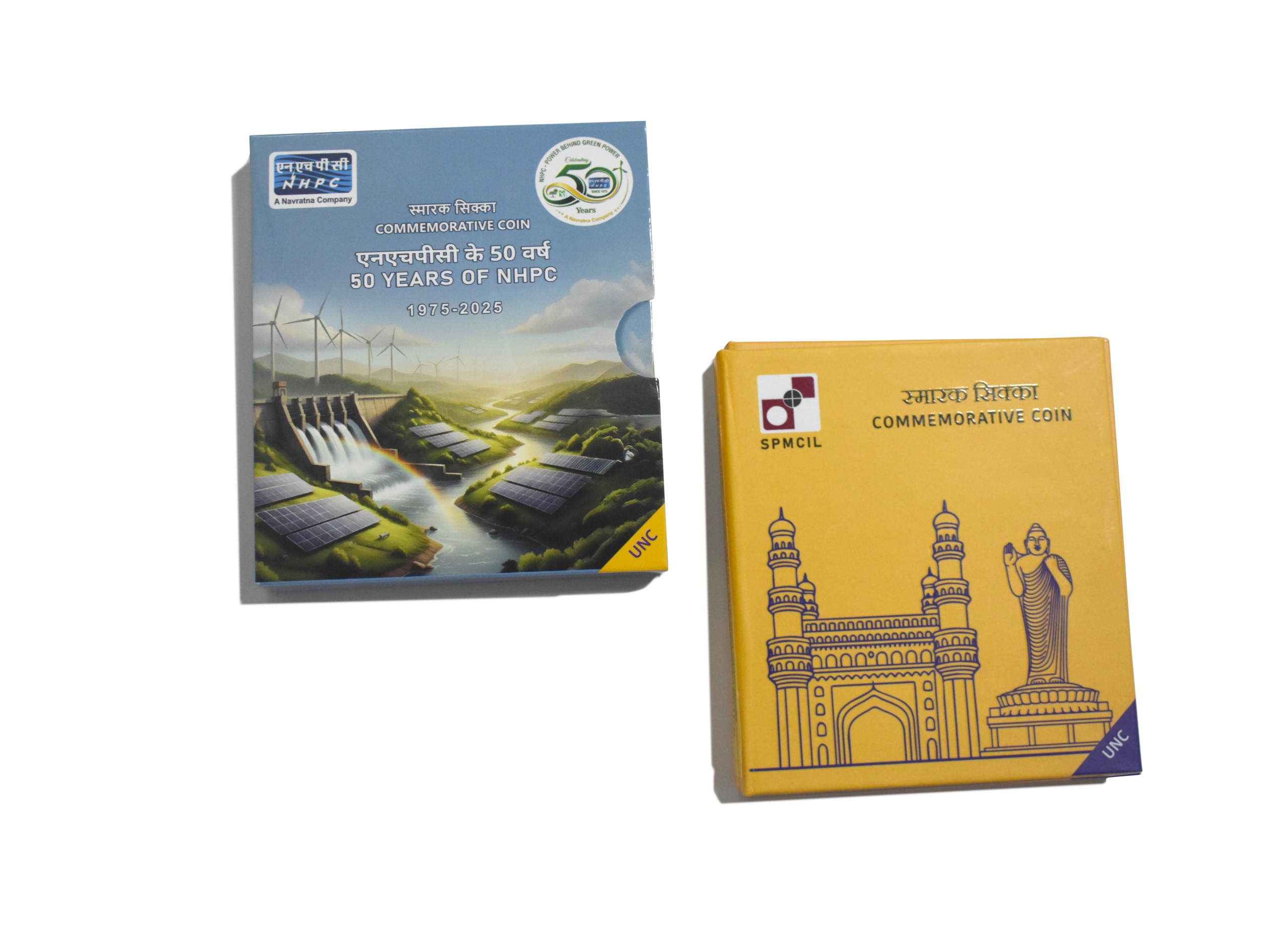 50 Years of NHPC Limited | Rs. 50 UNC Coin | Booklet