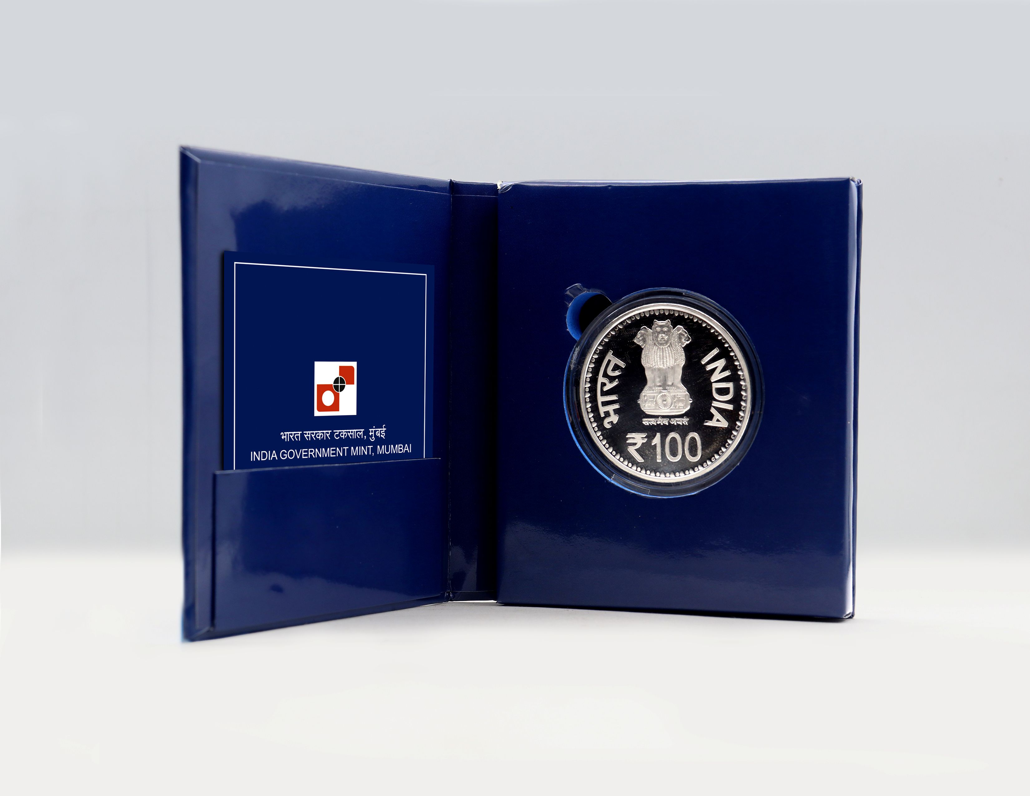 Banaras Hindu University Centenary Year- Denomination of ₹ 100 – Proof Booklet Packing- FGCO002071 - Image 5