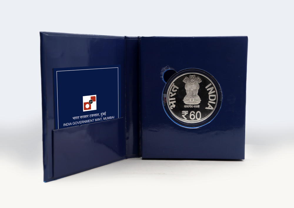 60 Years of Coir Board- Denomination of ₹ 60 – Proof Booklet Packing- FGCO002062 - Image 2