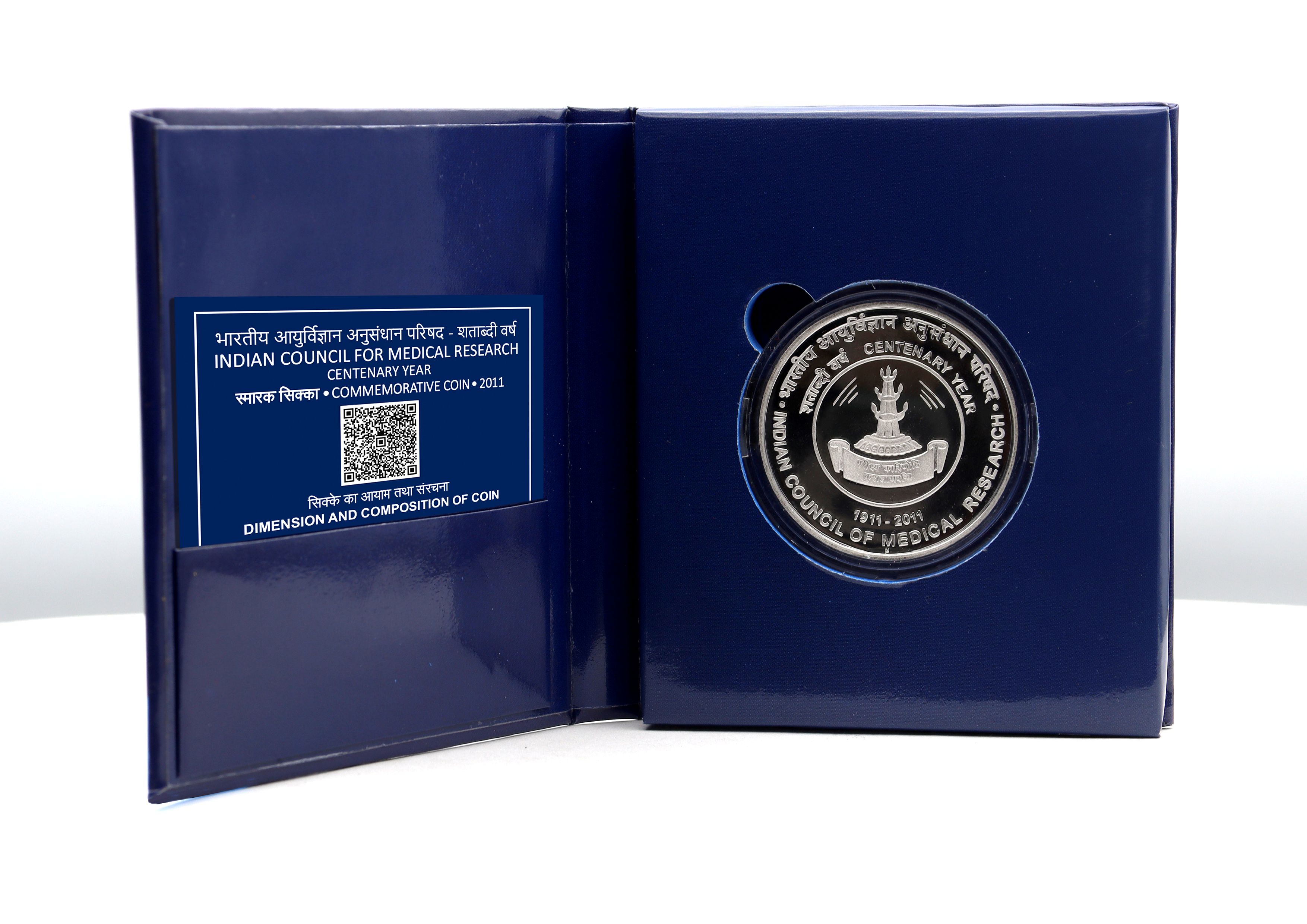 100 Yrs of Indian Council of Medical Research - Denomination of ₹ 100 – Proof Booklet Packing- FGCO002200
