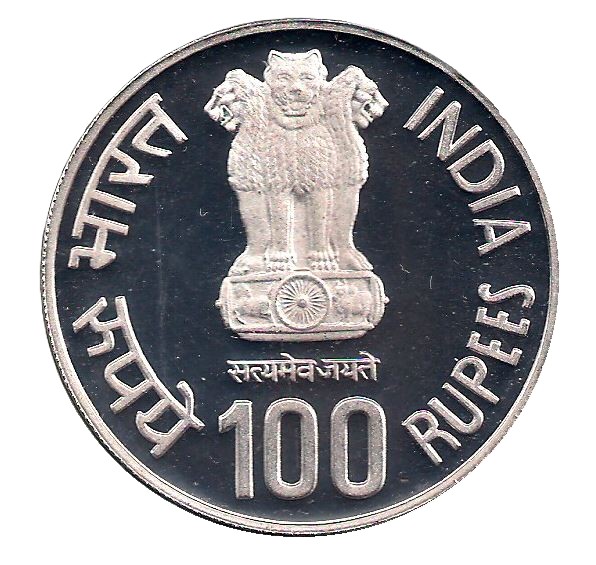 Rs. 100 - QA - 200TH BIRTH ANNIVERSARY OF LOUIS BRAILLE (PROOF) - BOOKLET - REISSUE - Image 3