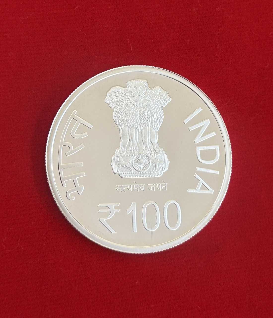Centenary Celebration of Mahanayak Uttam Kumar- Denomination ₹ 100- Proof Booklet Packing – FGCO002271 - Image 2