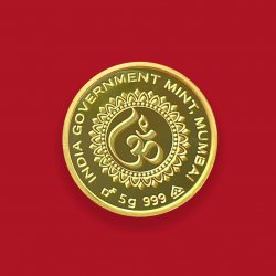 Ganesh Chaturthi 5 Gms Gold Coin (999 Purity)