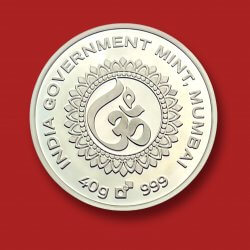 Mahalaxmi Silver Coin 40g
