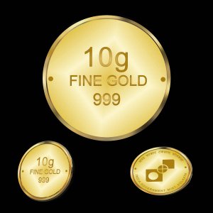 AKSHAYA TRITIYA 10 GRAMS GOLD COIN (WITHOUT KALASH)