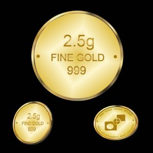 AKSHAYA TRITIYA 2.5 GRAMS GOLD COIN
