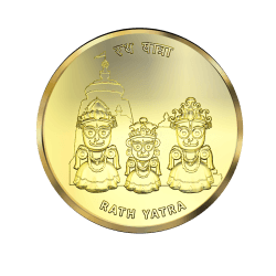 RATH YATRA 8 GRAMS GOLD COIN