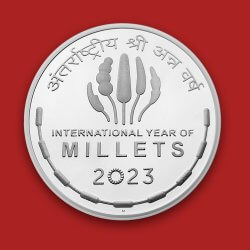 International Year of Millets 2023 (Denomination of `75) – Folder Packing (PROOF) - FGCO001185