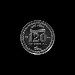 120 Yrs Saifabad Silver Medal 10gm PKD