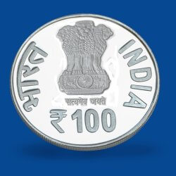 MDF BOX - Rs. 100 - G-20 INDIA 2023 ONE EARTH ONE FAMILY ONE FUTURE