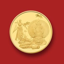5 Gram Gold Coin 999 purity  – Onam