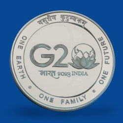 PROOF - Rs. 75 - G-20 INDIA 2023 ONE EARTH ONE FAMILY ONE FUTURE (Folder)