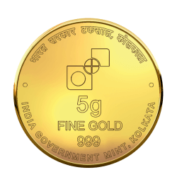 GANESH CHATURTHI 5 GRAMS GOLD COIN