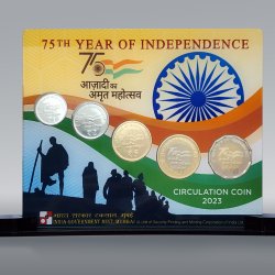 Azadi ka Amrit Mahotsav Circulation Coins Series 2023 – Acrylic Packing