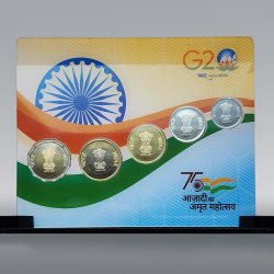 Azadi ka Amrit Mahotsav Circulation Coins Series 2023 – Acrylic Packing