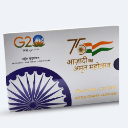 Azadi ka Amrit Mahotsav Circulation Coins Series 2023 – Folder Packing