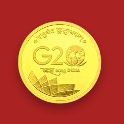 G-20 Gold Coin – 7.5 grams – 999 fineness (Mintage 2000 nos.)