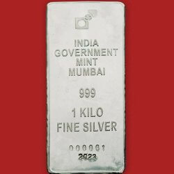1 Kgs. Silver Bar (999 fineness) Note – Available at Counter