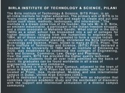 UNC - DIAMOND JUBILEE OF BIRLA INSTITUTE OF TECHNOLOGY & SCIENCE, PILANI (FOLDER) - Image 4