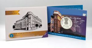 Centenary Year SBI Mumbai Main Branch Building (Denomination of `100) Proof – Folder Packing - FGCO001705