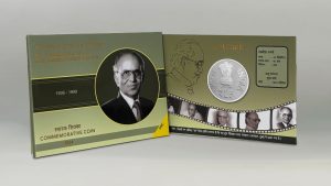25th Commemoration of Shri Harakhchand Nahata (Denomination of `25) UNC -Folder Packing- FGCO001778