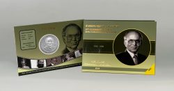 25th Commemoration of Shri Harakhchand Nahata (Denomination of `25) UNC -Folder Packing- FGCO001778 - Image 3
