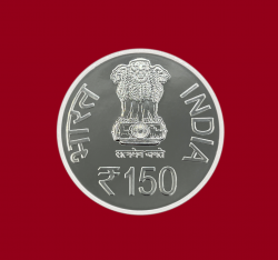150 Years of India Meteorological Department  (Denomination of 150) UNC -Folder Packing -FGCO001767 - Image 2