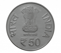 Golden Jubilee of New Mangalore Port Authority | Rs. 50 UNC Coin | 3-Fold Pack - Image 4