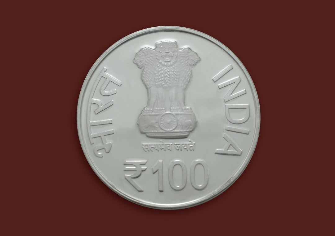 Birth Centenary of Bhagawan Sri Sathya Sai Baba | Rs. 100 Proof Coin | 3-Fold Pack - Image 4